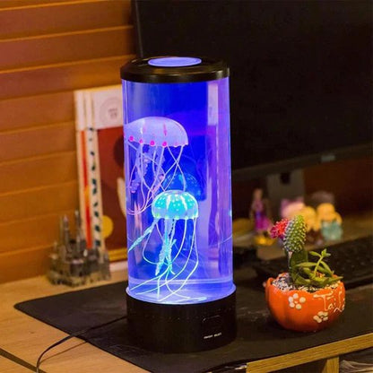 Serenity Glow Jellyfish Lamp