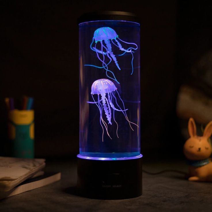 Serenity Glow Jellyfish Lamp