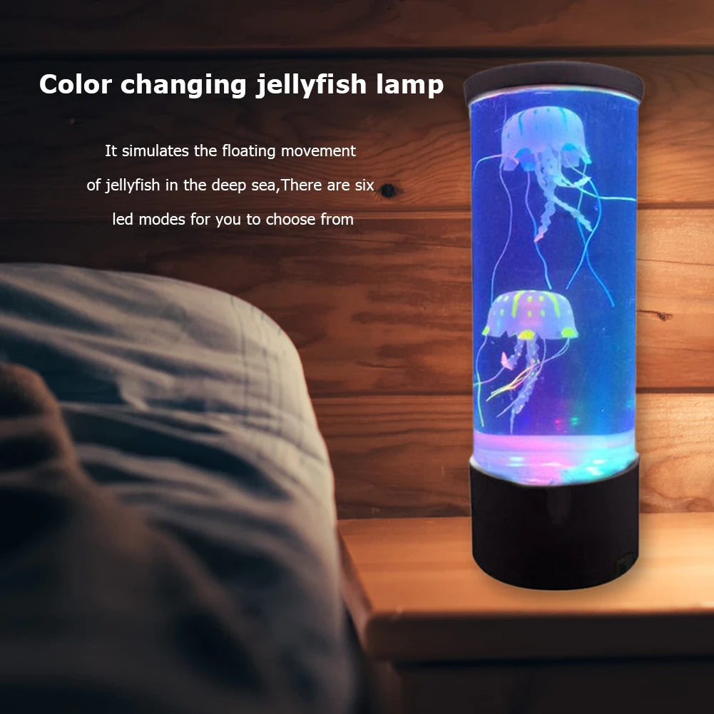 Serenity Glow Jellyfish Lamp